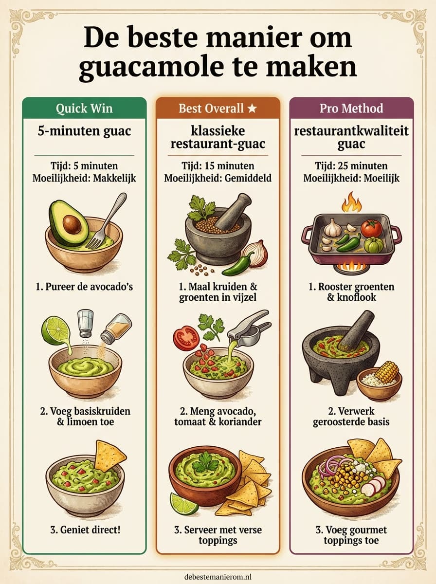 De beste manier om guacamole te maken